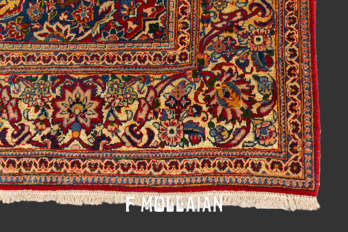 Kashan Rug Kurk Part Silk A. n°:430668